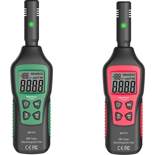 FUYI FY876 Handheld Electromagnetic Radiation Detector Monitor EMF Meter Household High Precision Wave Radiation Tester