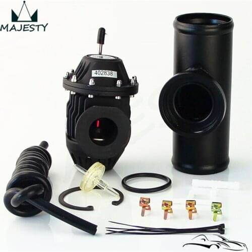 SSQV Blow Off Valve SQV4 + 2.25" 57mm Alloy Flange Adapter Pipe For H**KS BOV