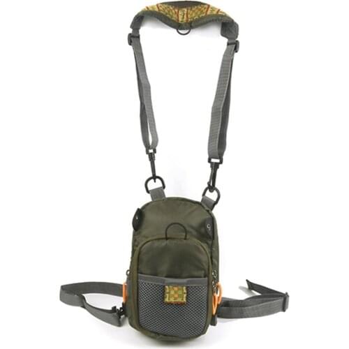 Fly Fishing Bag Pocket Fishing Tackle Pouch Case Fishing Chest Pack Backpack Fish Accessory Outdoor Camping Fishing Storage Bag