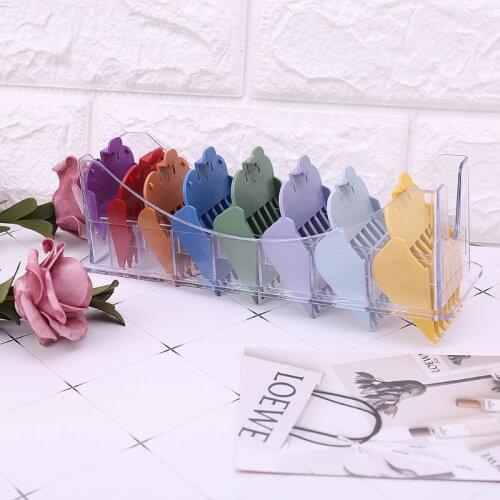 8P Universal Hair Clipper Limit Comb Guide Attachment Size Barber Replacement for Wahl with Clip 3171/500 1/8in to 1in Set MOLF