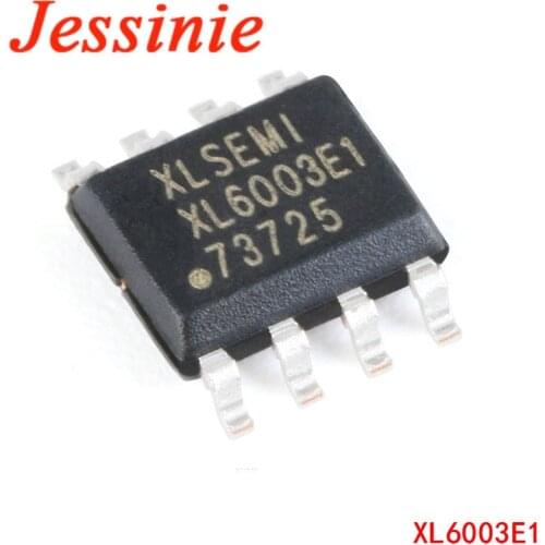 10pcs Original SMD XL6003E1 SOP-8 Step Down DC Power Converter Chip Step-Down Chip 400khz Integrated Circuit