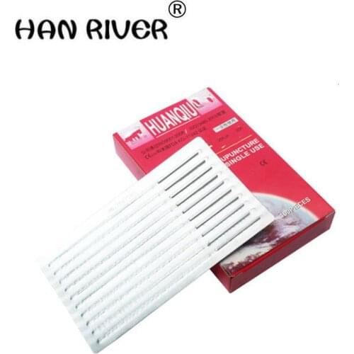 HANRIVER 2018 100 pieces of disposable sterile medical needles, no silver needles Applicable group: unlimited Women Adult me