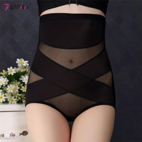 2pcs Modal Control Panties Slimming High Waist Briefs Plus Size Waist Cincher Body Shaper Corset Shapewear Women Modeling Strap