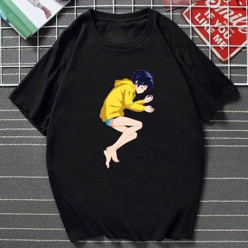 Anime Wonder Egg Priority Ai Ohto Kawaii Manga T-shirt Women Man Cotton Casual Tops Summer Harajuku Unisex Streetwear Tee