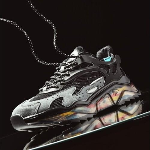 Mens Sneakers Casual Ins Trend Clunky Sneakers Male Breathable Shoes Light Soft Dorky Dad Shoes Shoes for Men Free Shipping