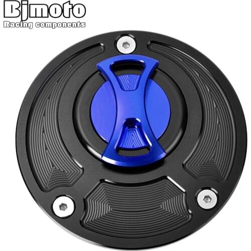 BJMOTO Motorcycle Gas Fuel Tank Cap Cover For Yamaha MT07 FZ-07 MT09 FJ09 MT-09 Tracer FZ1 FZ6 FAZER YZF R1 R3 R25 FJR1300 XJ6