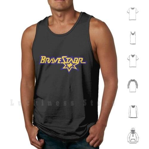 Brave 1 Tank Tops Vest Sleeveless Adam West Adam West Bravestarr Bravestar Brave Starr Brave Star Brave Star Starr Cartoon