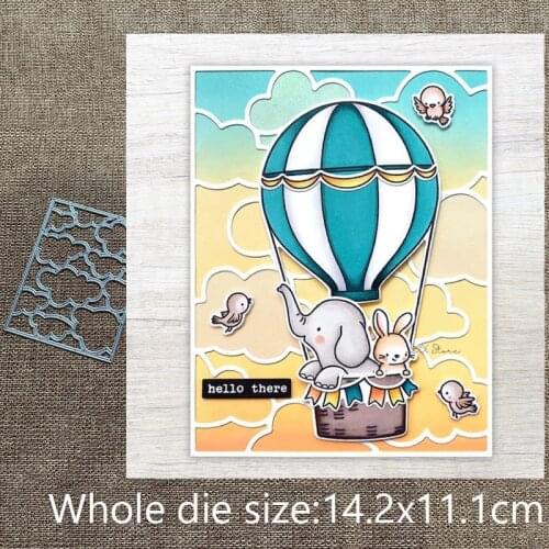 XLDesign Craft Metal Cutting Dies stencil mold Cloudy frame decoration scrapbook Album Paper Card Craft Embossing die cuts