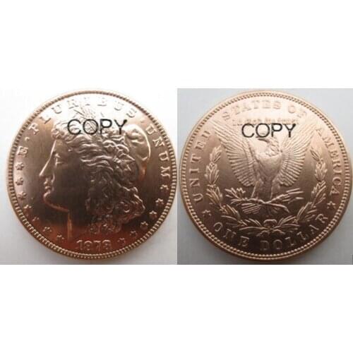 US Coins 1878-1921-P-CC-S-O-D 96pcs Dates For Chose Morgan Dollar 100% Copper copy Coins