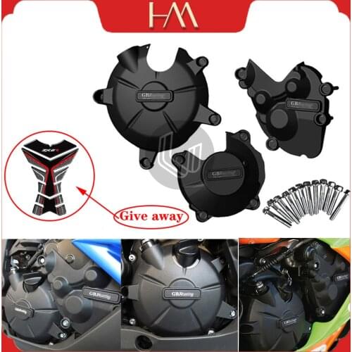 Motorcycles Engine cover Protection case for case GB Racing For KAWASAKI ZX6R ZX-6R 636 2007-2020 08 09 10 12 13 14 15 16 18 19