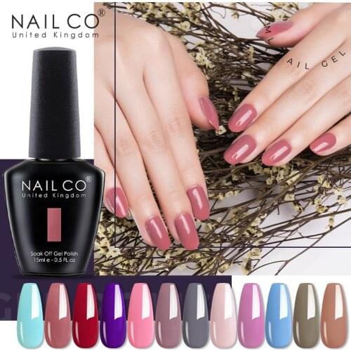 NAILCO Glitter Gel Polish For Nails
