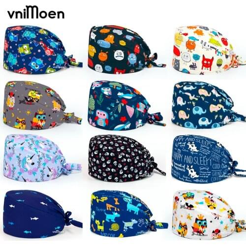 New clinical nurse hat beauty salon pharmacy nursing caps laboratory pet shop doctor hat surgicals cap women operating room hat