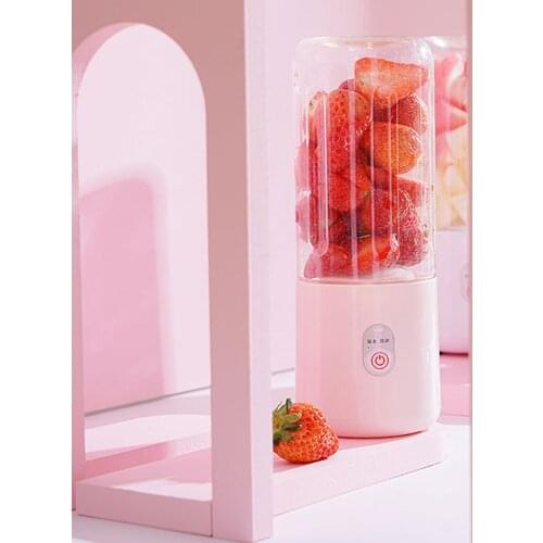 Portable Blender USB Juicer Cup Fruit Mixing Machine Rechargeable for Travel