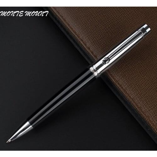 Luxury Gold Rollerball Pen with Diamond Smooth Metal Ballpoint Pen for Student School Supplies Free Shipping