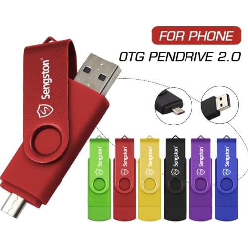 Sengston 2 in 1 USB flash drive OTG Android USB 2.0 Memory stick