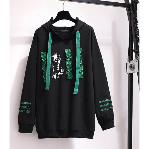 Autumn Sweatshirts plus size bust 155cm 6XL 7XL 8XL 9XL 10XL Sweatshirts black green colors