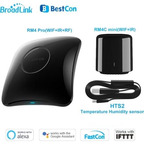 2020 Broadlink RM4 Pro,RM4C Mini Universal Intelligent Remote Controller Smart Home For IOS Android Work with Alexa Google Home