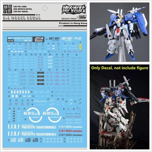 D.L high quality Decal water paste For Bandai MG 1/100 EX-S MSA-0011 Strike S Gundam UC42 DL168