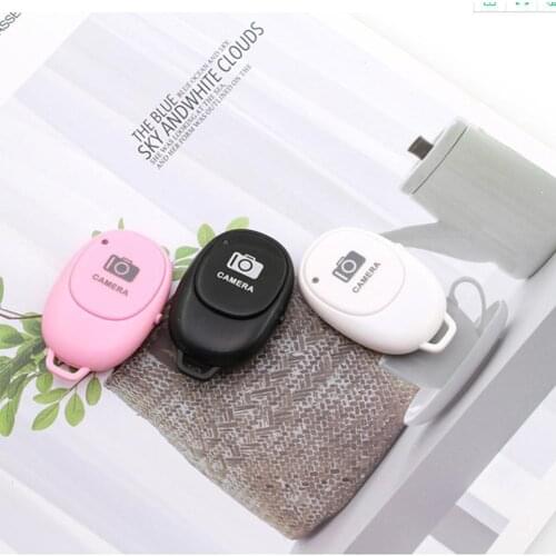1 PCS Remote Control Bluetooth Wireless Selfie Button Clicker For Android IOS Smartphones Selfie Artifact Control Camera Shutter
