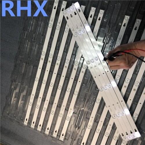 100%new 6LED LED backlight strip for TCL 32L2600 32L2800 L32P1A 4C-LB3206-HR03J HR01J TOT_32D2900 32HR330M06A5 56CM 6V