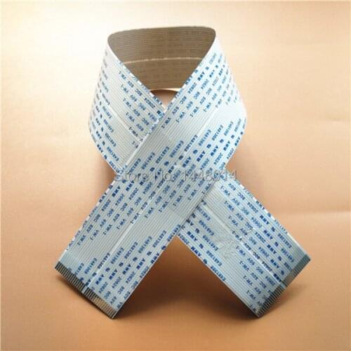 8pcs wholesale F189010 DX7 head cable for Eco solvent plotter Titan-jet Wit-color Taimes Zhongye FFC flat data cable 34pins 40cm