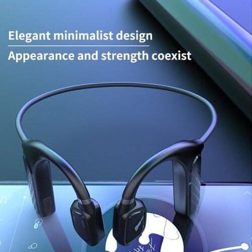 Vococal MD04 Wireless Headphones Waterproof Open-Ear Bone Conduction 5.0 Earphone Headset for Cycling Hiking Sports