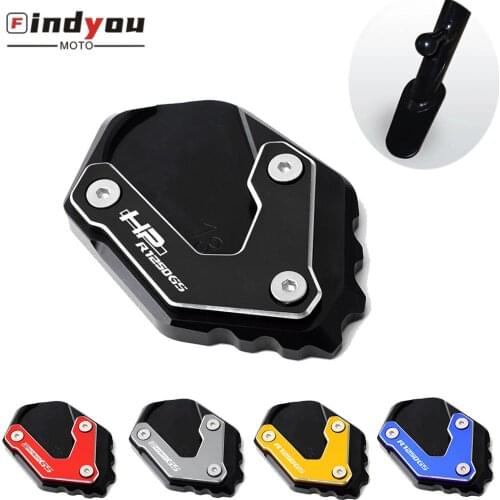 For BMW R1250GS R 1250 GS HP R1250 GS Adv. Adventure low suspension Motorcycle Kickstand Side Stand Enlarge Plate Extension Pad