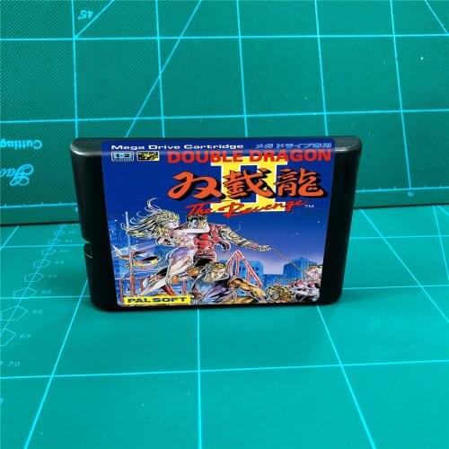 Double Dragon 2 - 16 bit MD Games Cartridge For MegaDrive Genesis console