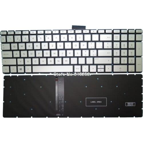 Laptop backlit Keyboard For HP 17-AK000 17-AK013DS 17-AK018CY 17-AK019CY 17-AK020CY 17-AK028CY 17-AK072CL Swiss SW 919794-BG1