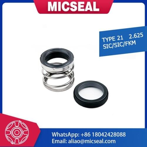 Mechanical Seal Type 21 - 2.625" SIC/SIC/FKM