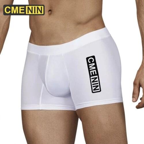 CMENIN High Quality Cotton Sexy Boxer Mans Underwear Men Low Waist Mens Underpants Boxershorts Men Lingeries Cueca CM005
