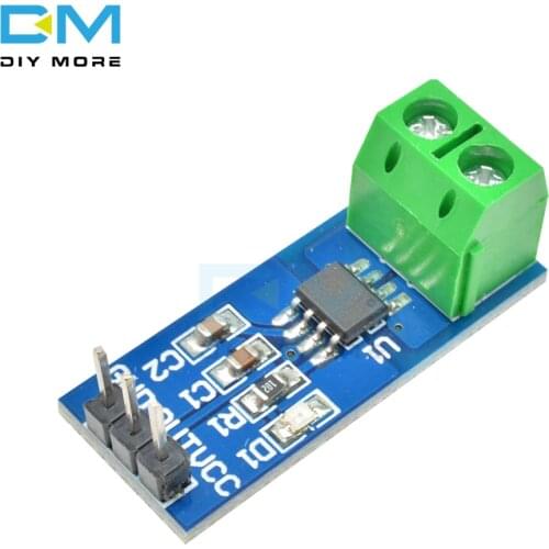 5A Range Current New Sensor Module ACS712 Module For Arduino Board ACS712ELC-05B Pin 5V Power Indicator