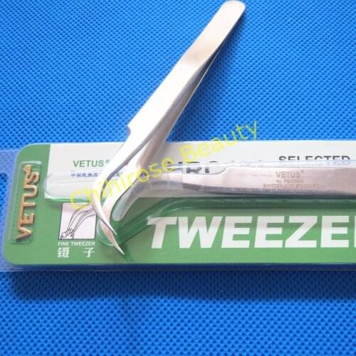 Free shipping 10 pcs VETUS ST-15 for 3D 6D Volume Eyelash Extension Tweezers