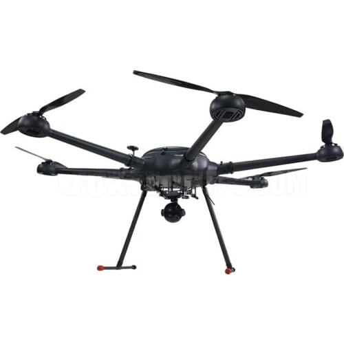 RHEA 160 Hexacopter Electric Powered Long Range Heavy Lift UAV Drone Surveillance Power Line Inspection