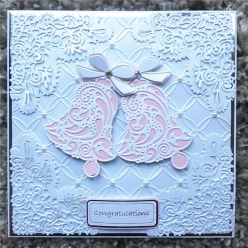 Christmas Bell Scrapbooking Cutting Dies Embossed Creative Knife Template for DIY Paper Album Photo Card Making Dies Cut Die