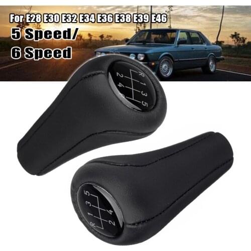 5 6 Speed Car Gear Shift Knob Lever Shifter Head Gear Stick Pen For BMW E28 E30 E32 E34 E36 E38 E39 E46 X1 X3 X5 Z1 Z3 Z4
