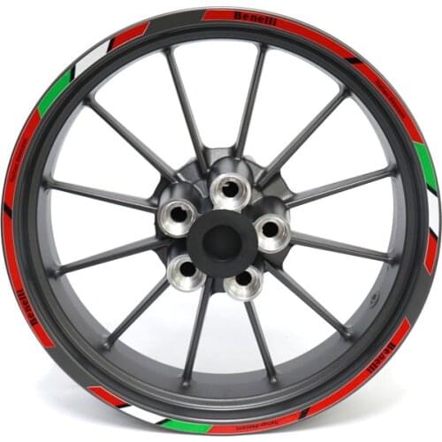 Motorcycle Decals Wheel Reflective Stickers Stripes For Benelli 502c 752s Leoncino 500 250 LeoncinoX TRK 521