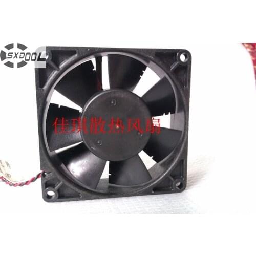 SXDOOL Free Shipping FE24B3 80mm 8cm 8025 DC 24V 2 wire cooling fan