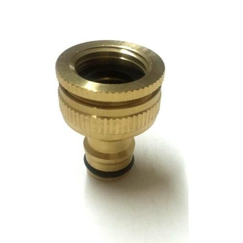 Universal Car Metal Copper Connectors For Faucet Adapter Car Washer Auto Wash Water Gun Connector Key Rings 200pcs