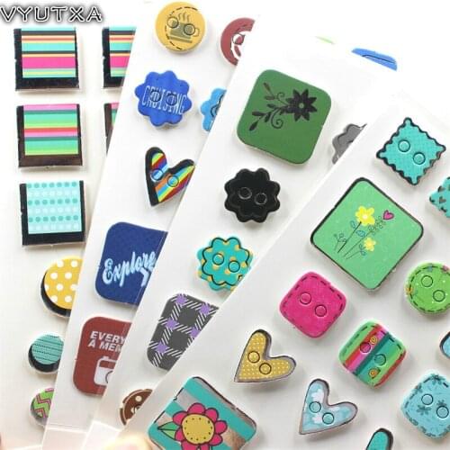 VYUTXA Scrapbooking Buttons