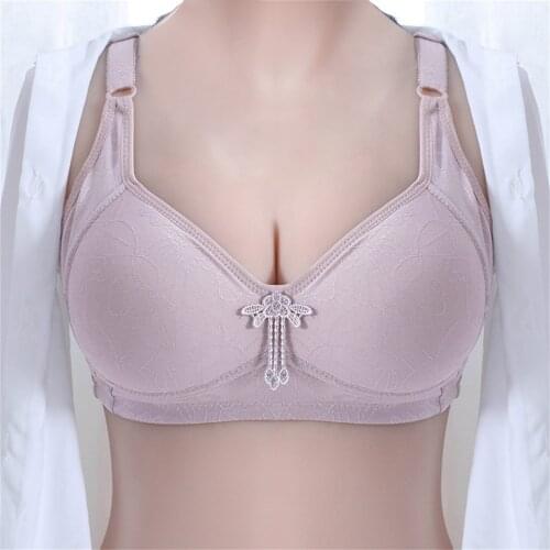 Women Bra Sexy Lace Bralette Floral Wireless Bra Female Underwear Plus Size Lingerie Soft Solid Color Fashion Brassiere #BL2