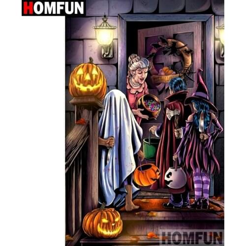 HOMFUN Full Square/Round Drill 5D DIY Diamond Painting "Oil painting woman" Embroidery Cross Stitch 5D Home Decor A09339