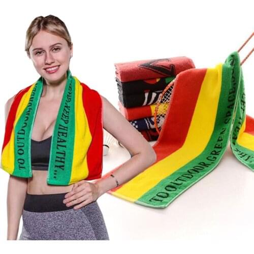 Quick Dry Sport Towel Sweat Absorbent Summer Cotton Outdoor Sports Gym Running Jogging Towel Summer Enduring Instant Chill Towel
