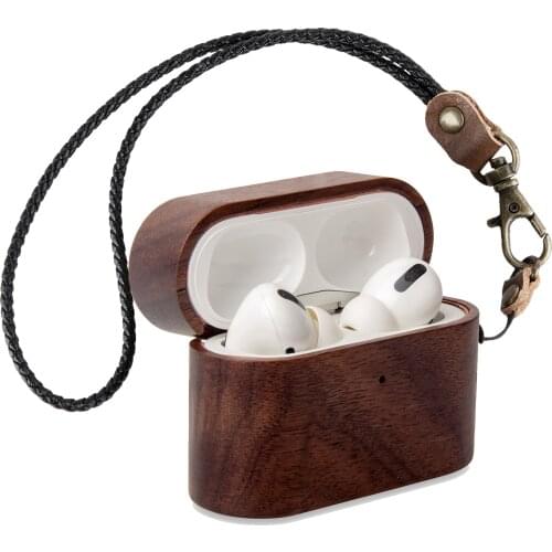 For Apple Airpod case voor Airpods pro Earpods cover solid wood shell for airpod accessories Environmentally friendly case New