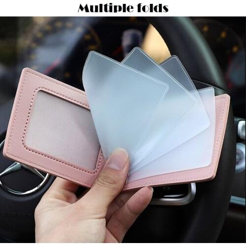 Rfid Blocking Protection Men id Credit Card Holder Wallet PU Leather Business Bank Card Case CreditCard Cardholder