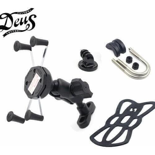 X-Grip Phone Holder USB Charger For SUZUKI GSX1400 GSX400F GSX650F GSX600F/GSX750F KATANA Motorcycle GPS Navigation Bracket