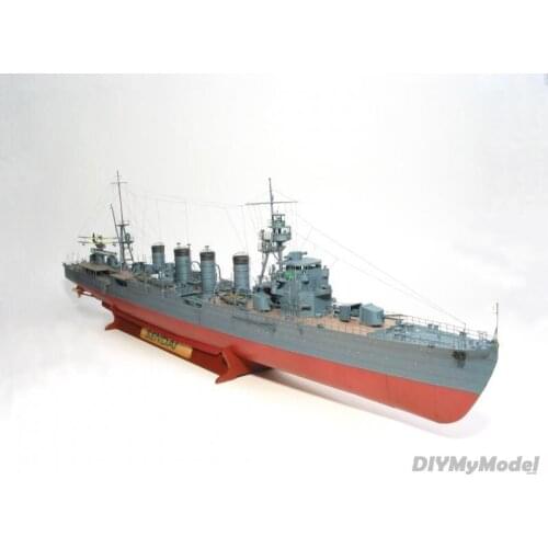 DIYMyModeI Italian light cruiser Raimundo montecucoli DIY Handcraft Paper Model Kit HandmadeToyPuzzles Gift Movie prop