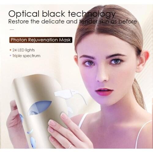 K.SKIN Photon Rejuvenation Instrument Red Blue Light Anti Acne Mask Instrument Led Home Wireless Mask Masseur Skin Care