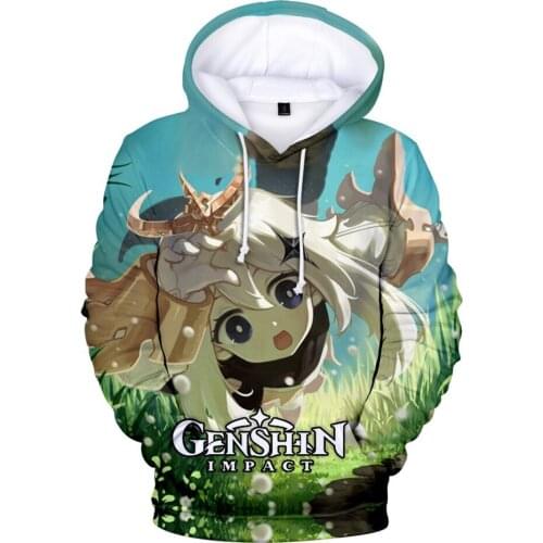 Genshin Impact Hoodies Game Sudaderas Hombre Anime Jackets Sweatshirts Men Women Pullover