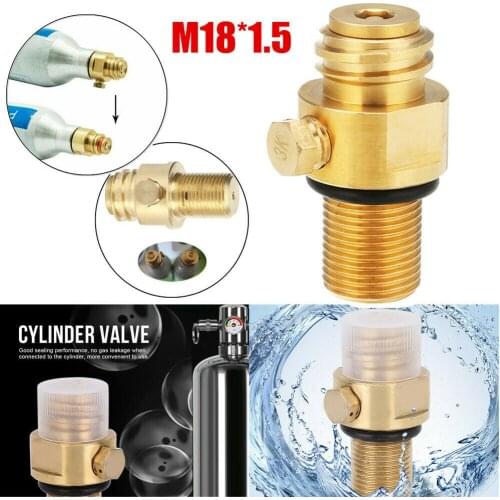 M18*1.5 co2 Valve Adaptor Replaceable Transverter Suitable Fot Soda Machine